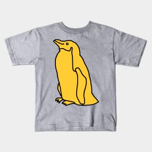 Yellow Penguin Kids T-Shirt